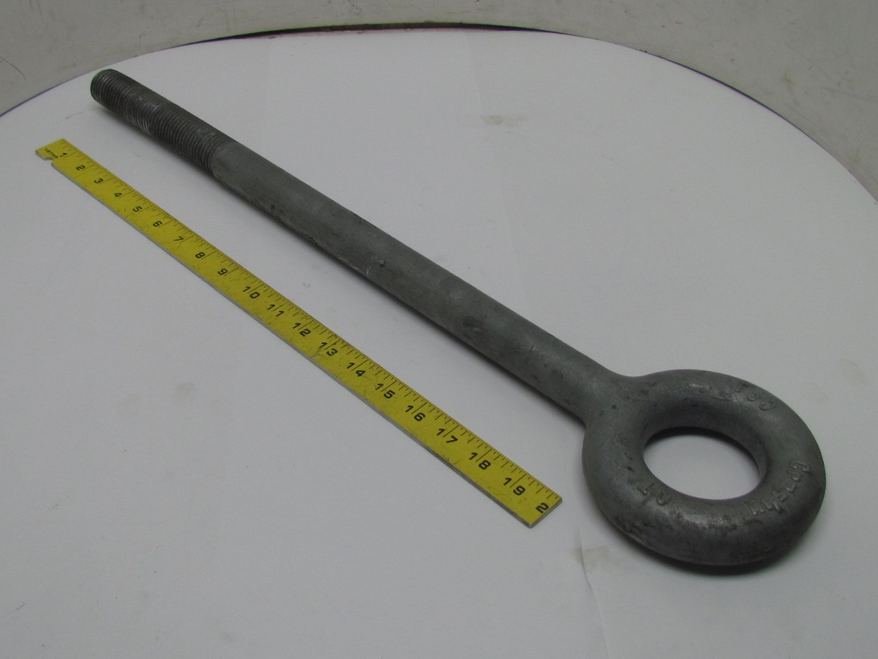 Crosby Steel Galvanized Eye Bolt 21000LB WLL 11/4x7UNC