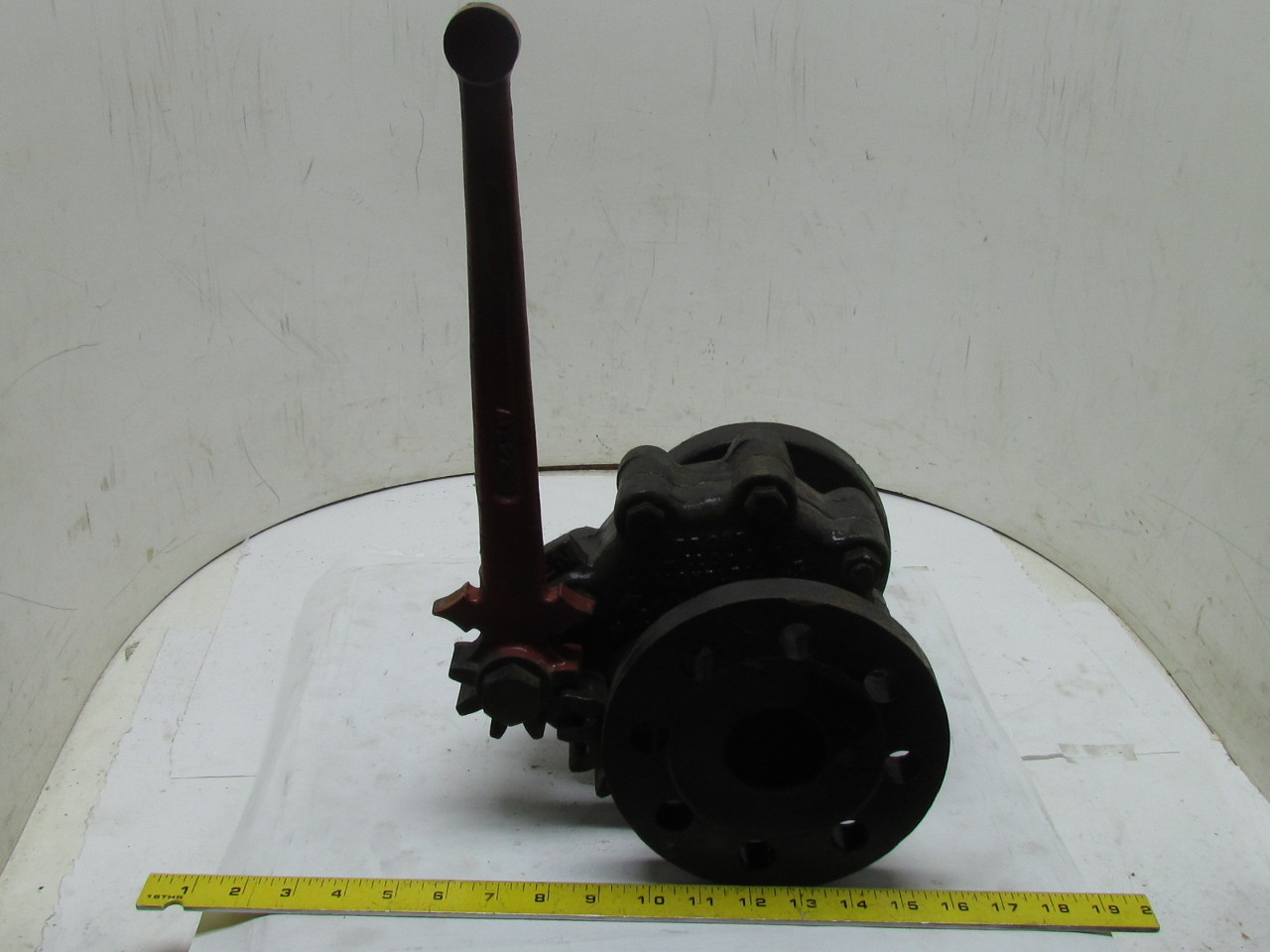 Quick Opening Iron 2"Flanged Rack & Pinion Operator Boiler BlowOff