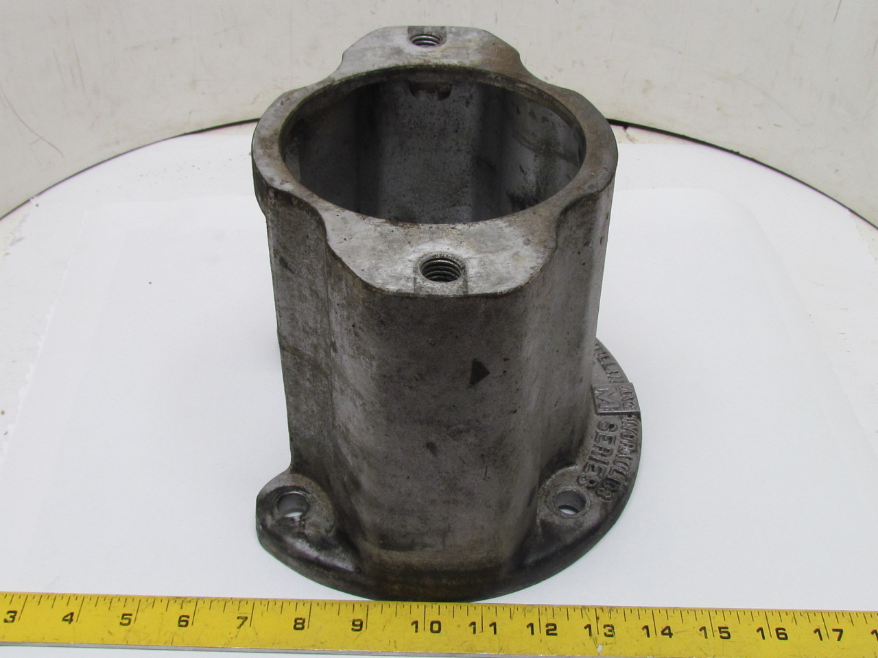 MacMillin Hydraulics F2L Aluminum Pump Motor Adapter Plate 4Bolt Motor