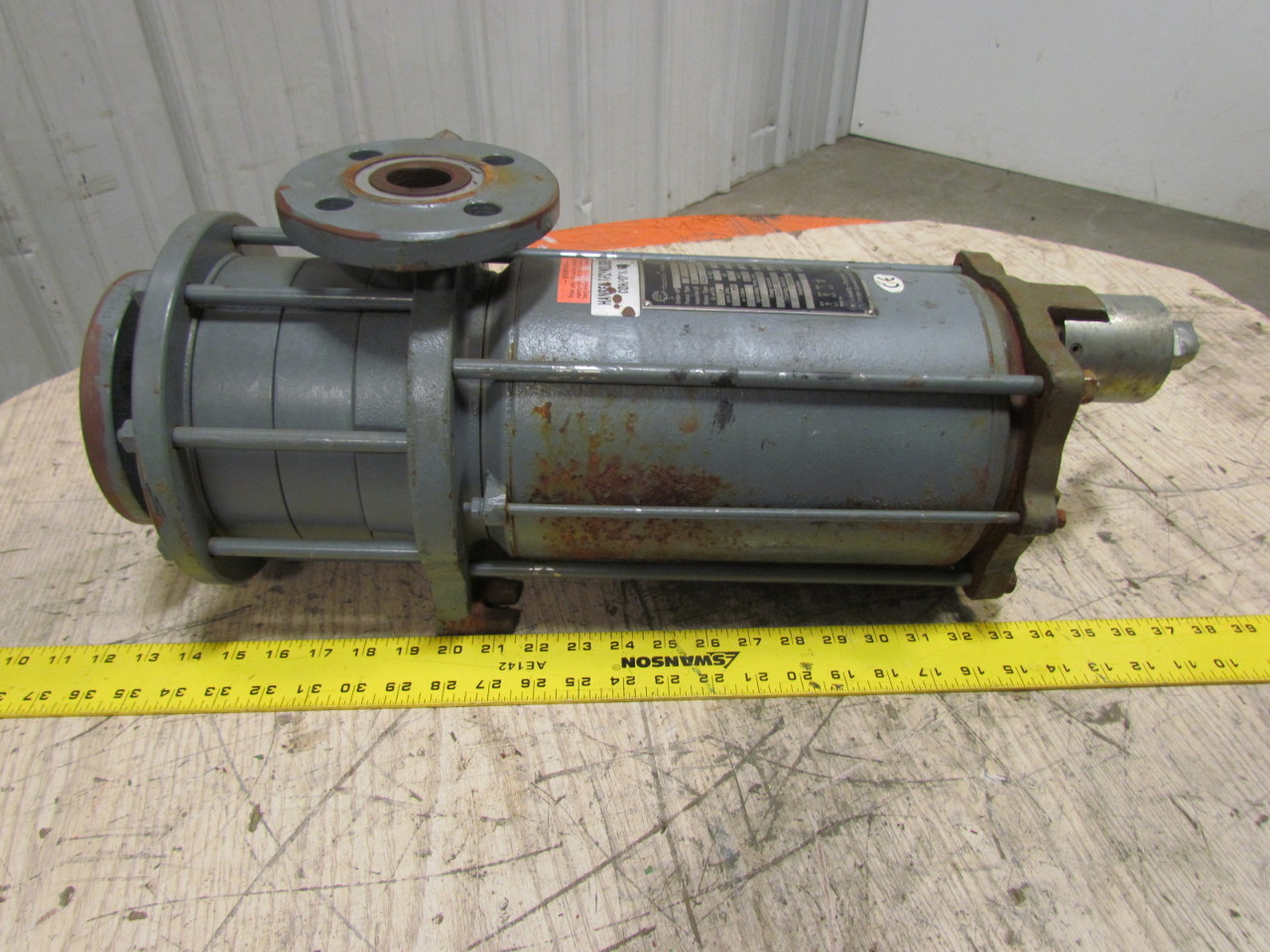 Hermetic Liquid Refrigerant MultiStage Canned Motor Pump AGX 4.5 11/2