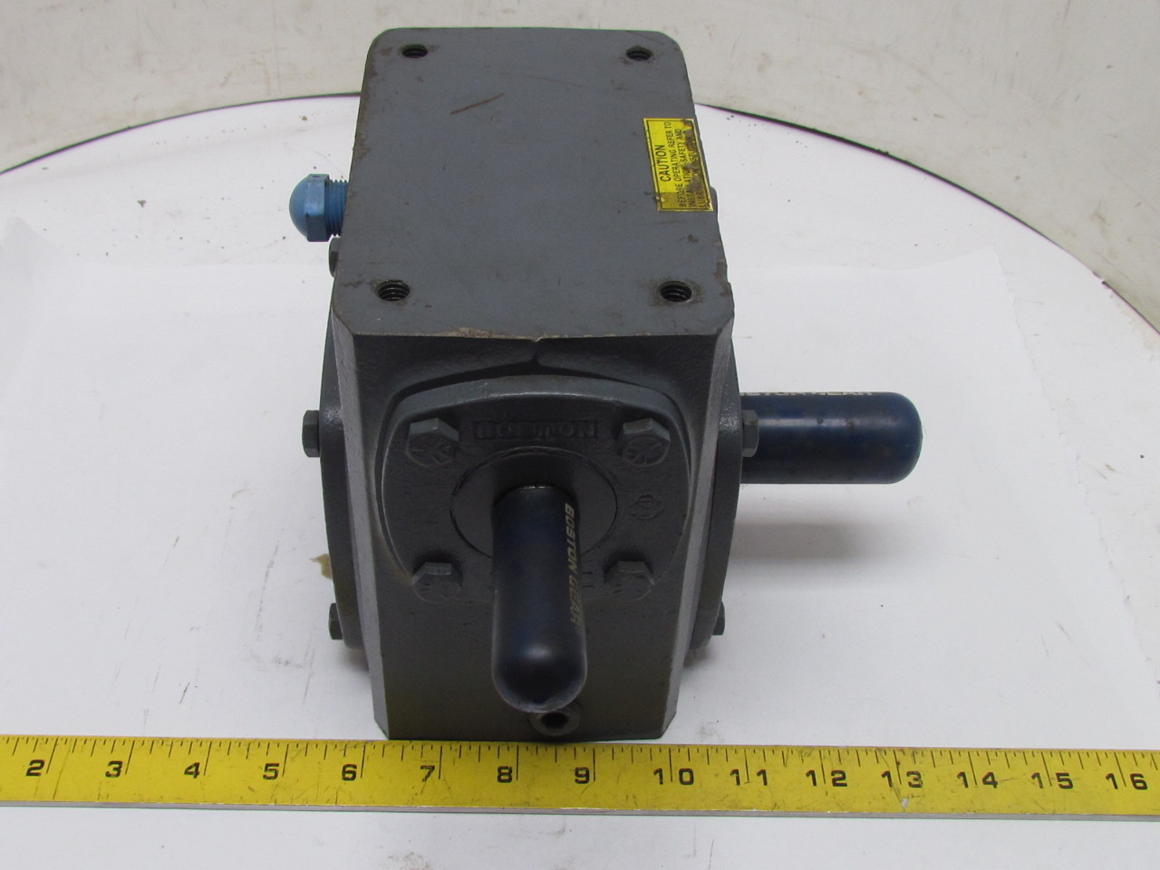 Boston 72460J Right Angle Worm Gear Speed Reducer Gearbox 601 ratio