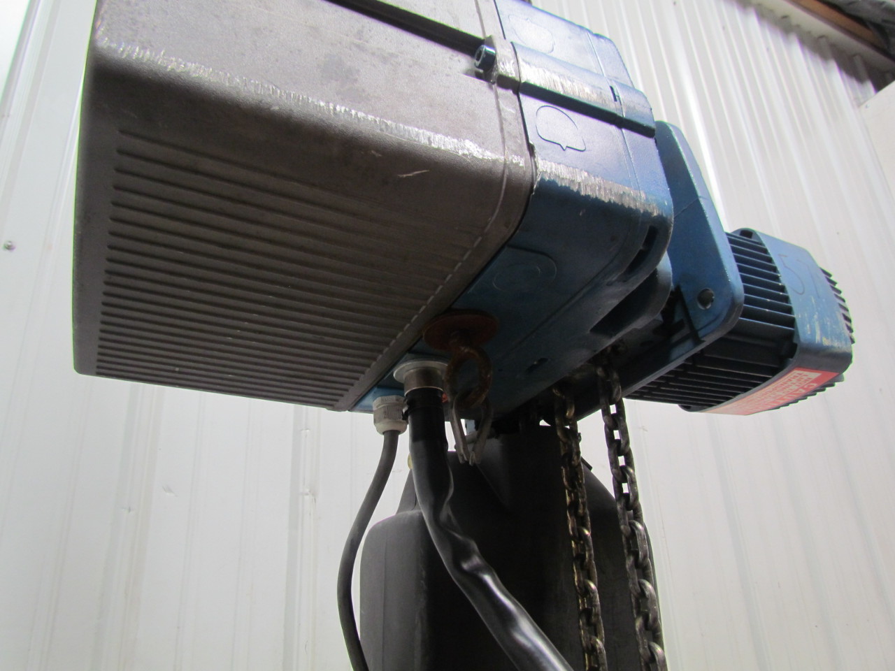 Demag DKUN 101000 KV1 2 Ton 4400LB Electric Chain Hoist 16' Lift 18FPM