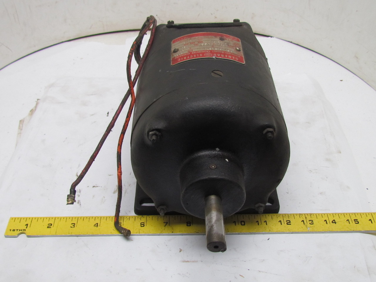 General Electric 5BC46AB1571A Tachometer Generator 1000RPM 100V
