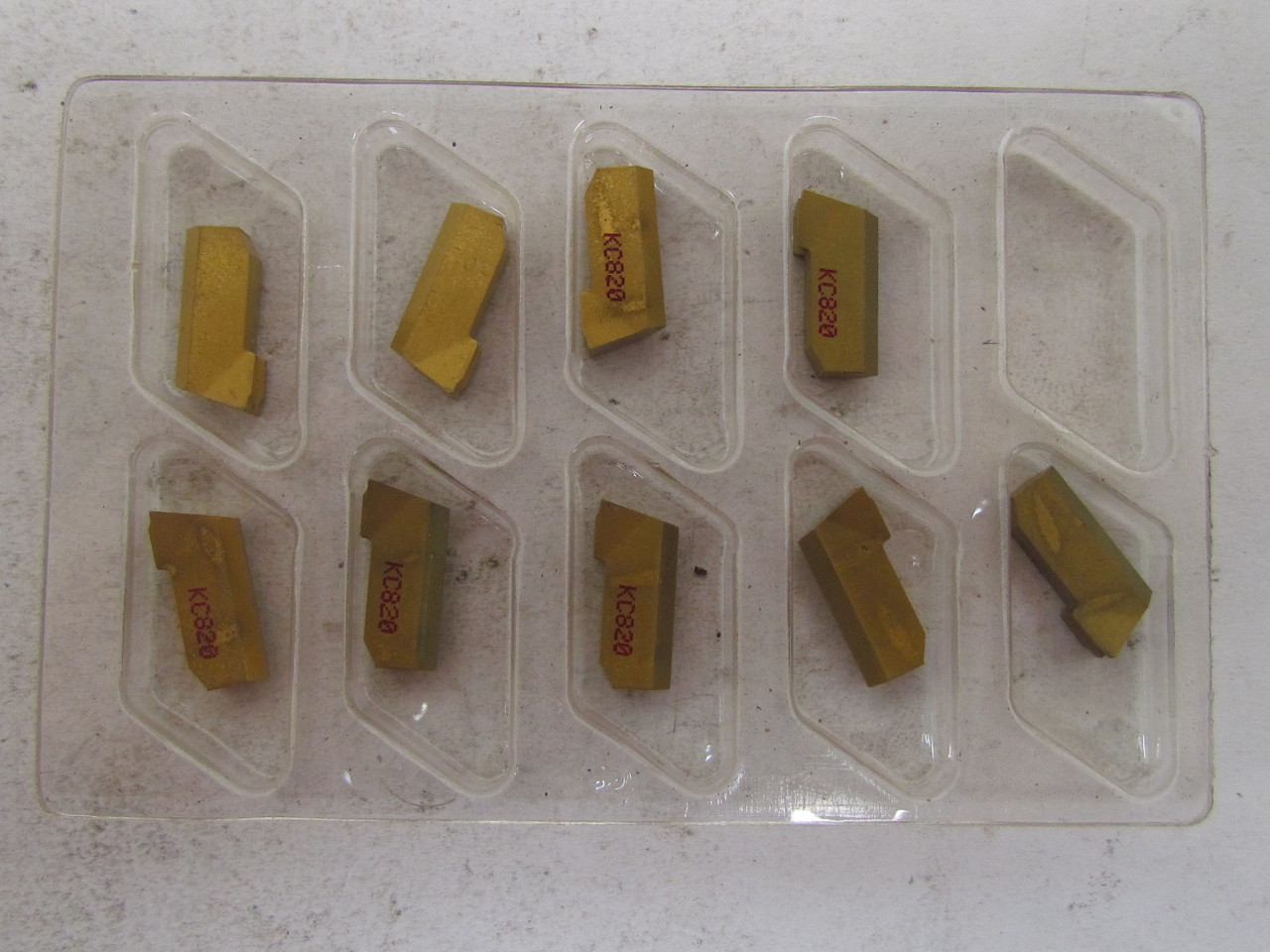 Kennametal GS160N KC820 GS40N 260732R01 Carbide Insert Grade KC820 Box of 9pcs eBay