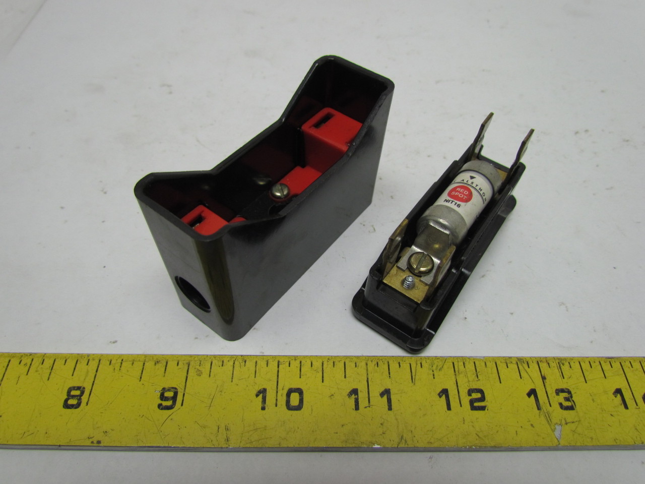 Red Spot Bussmann Type RS20 BS88 Fuse Holder 20 Amp 600VAC w/16A Fuse lot of 13