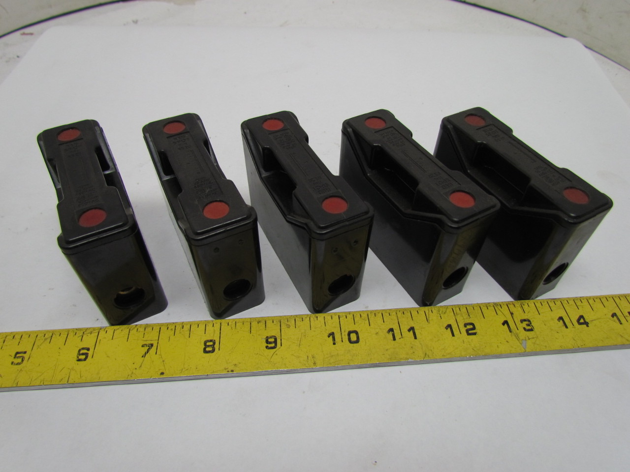 Red Spot Bussmann Type RS20 BS88 Fuse Holder 20Amp 600VAC w/NIT 6A Fuse