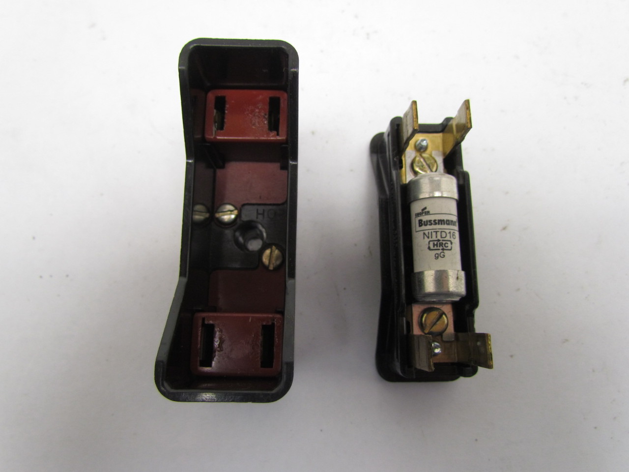 Red Spot Bussmann Type RS20 BS88 Fuse Holder 20 Amp 600VAC w/16A Fuse