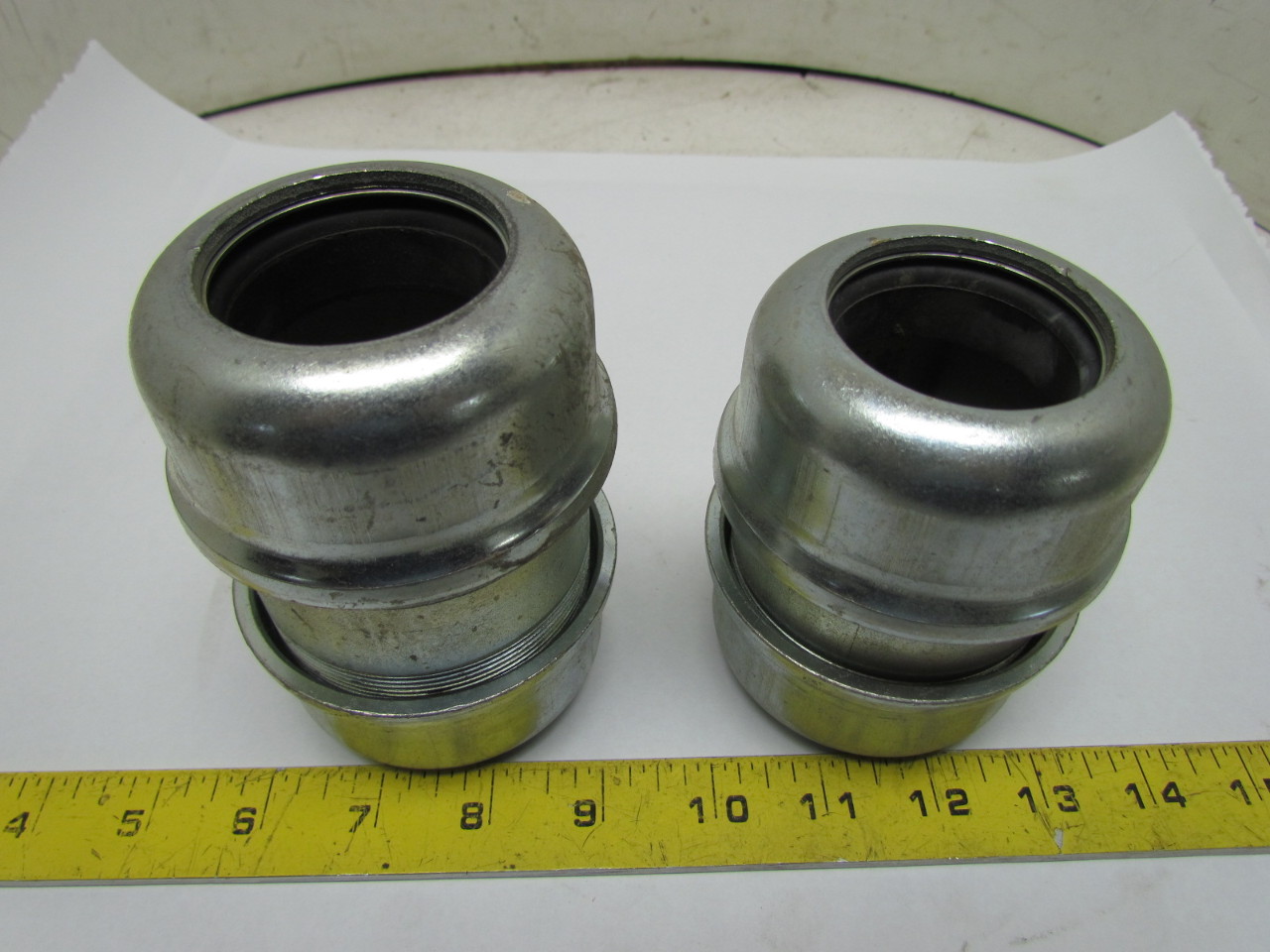 QuickJoint Coupling 11/2"Dia 4"L Steel Compression Pipe Fitting