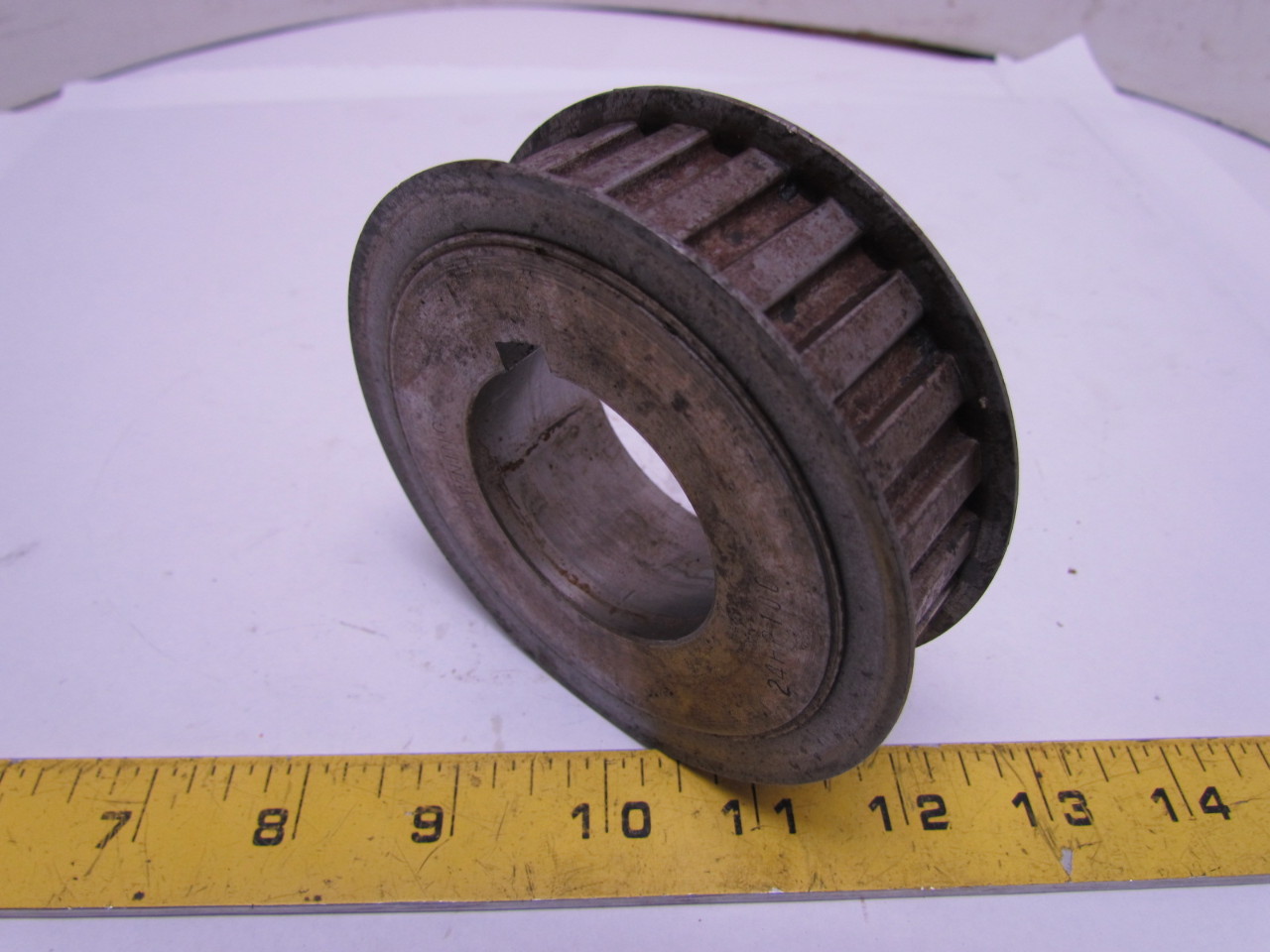 24HP100 Timing Belt Pulley 1/2"Pitch 24 Teeth Split Taper P1 Bushing 3/