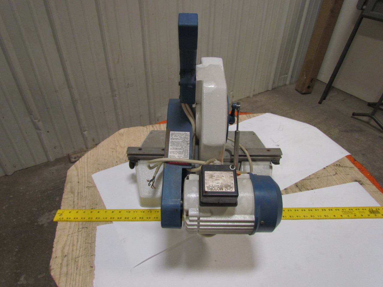 Omga MEC300ST (US) Precision Miter Chop Industrial Saw 2.2HP 3Ph 45