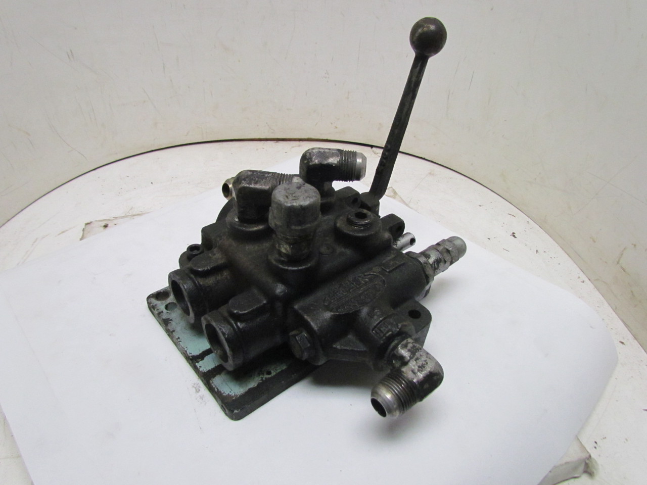 Gresen Double Spool Manual Lever Operated Hydraulic Control Valve USA