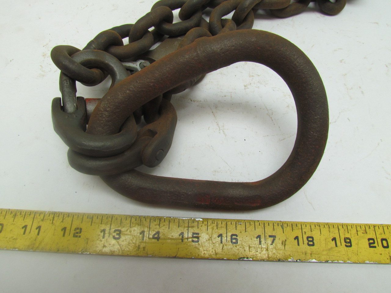 2 Leg 29"Reach Horizontal Plate Lifting Chain 1/2 Ton WLL Capacity J