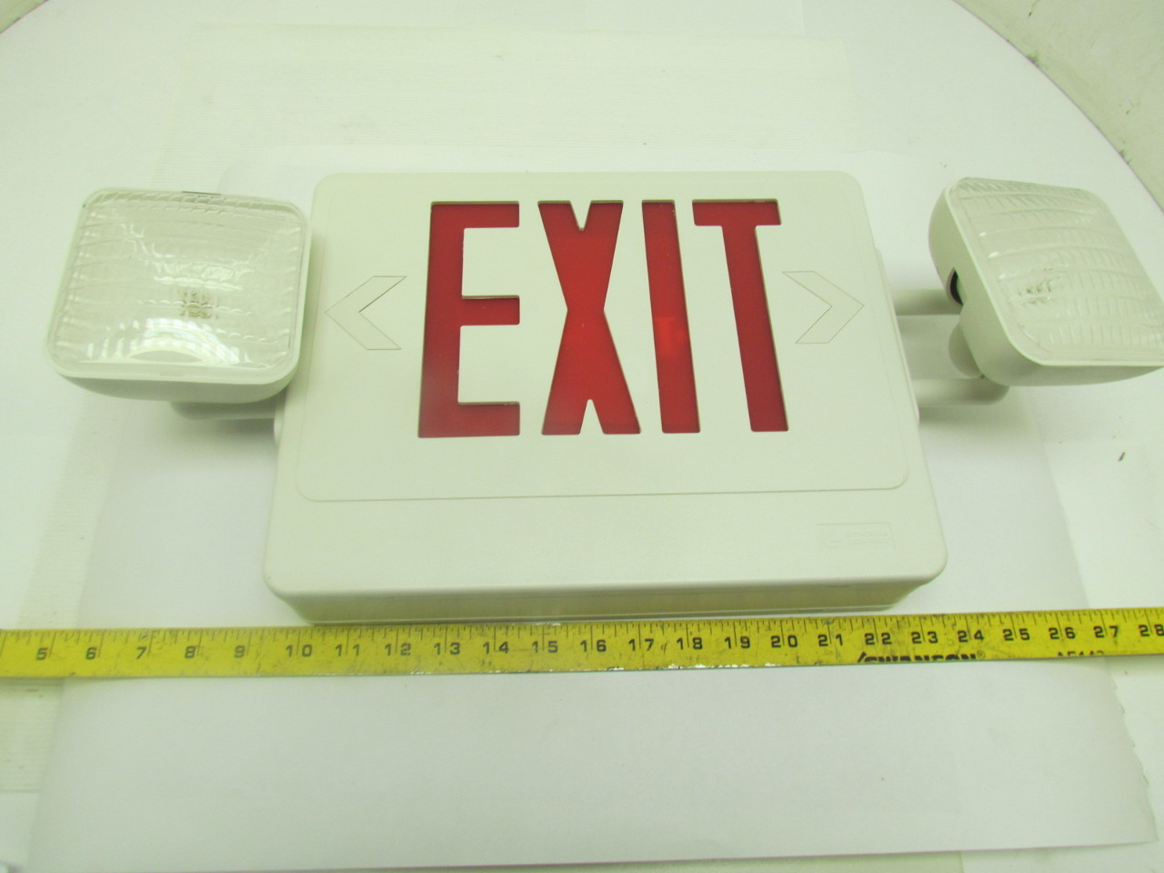 Lithonia Lighting ECR HO 2XLE5 Red LED Exit Sign Emergency Light Lamp 120/277V eBay