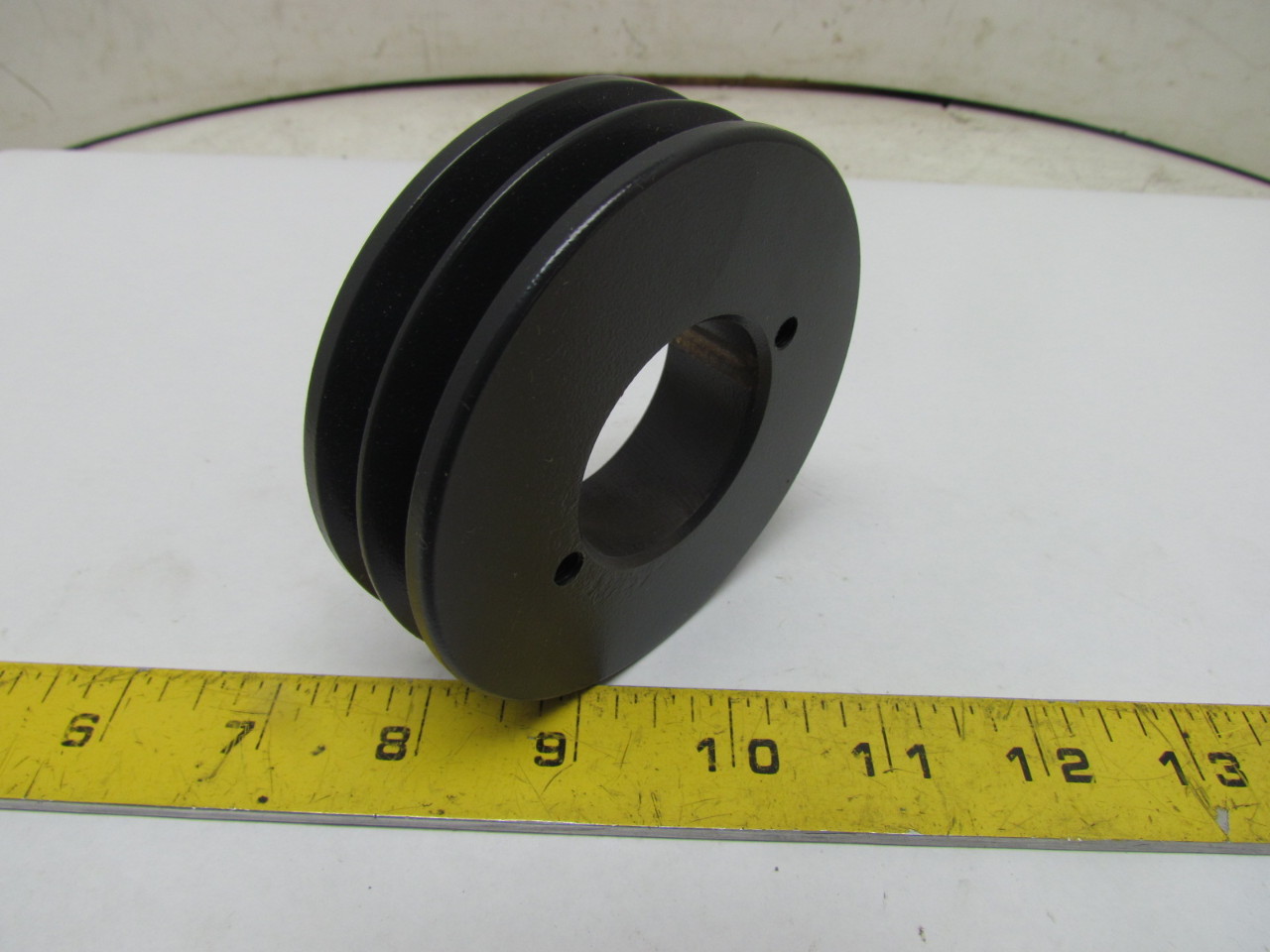 2H3V36 2 Groove Pulley Sheave Split Taper H Bushing 3V VBelt 3.65"OD