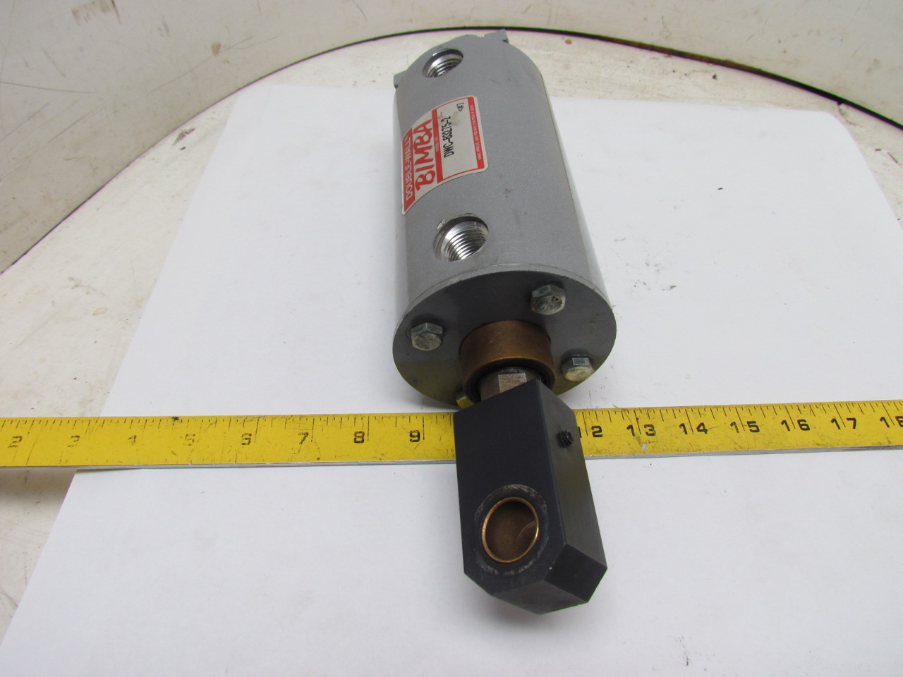 Bimba Pneumatic Air Cylinder 31/4" Bore 23/4" Stroke Double Wall