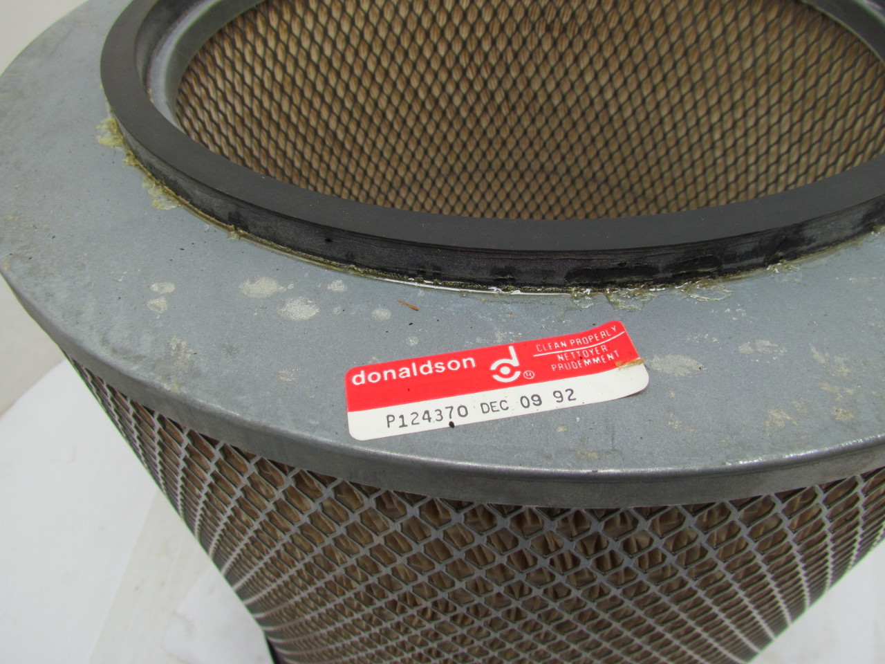 Donaldson Torit P124370 Dust Collector Air Filter 15" Long 14"dia eBay