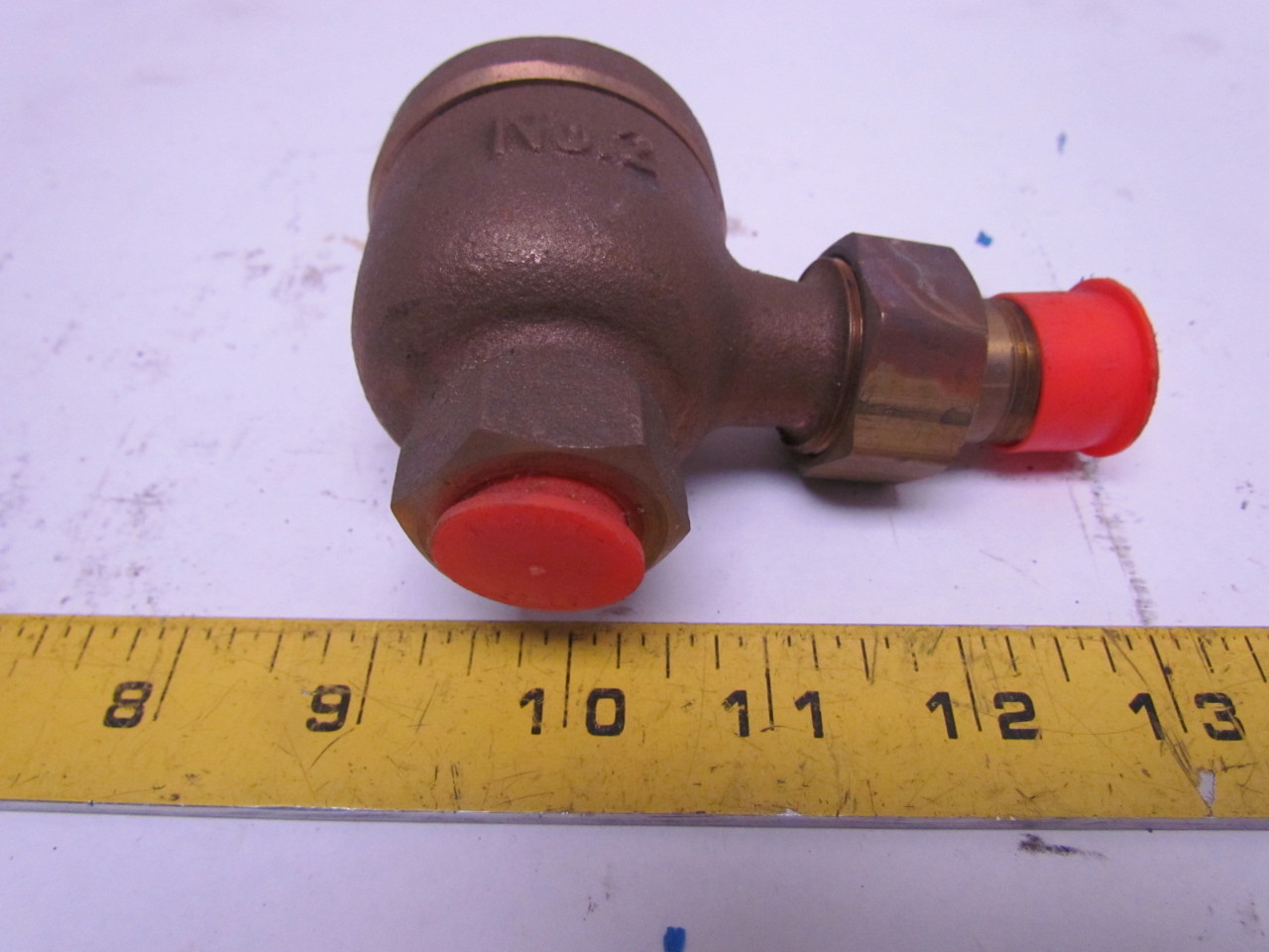 TS3 Thermostatic radiator Steam trap 1/2"NPT Angle Pattern Cast Bronze