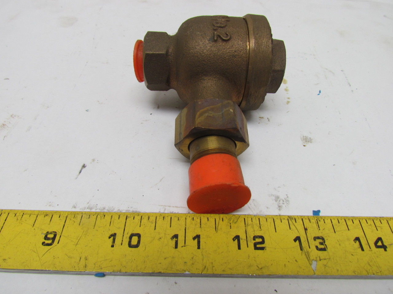 TS3 Thermostatic radiator Steam trap 1/2"NPT Angle Pattern Cast Bronze