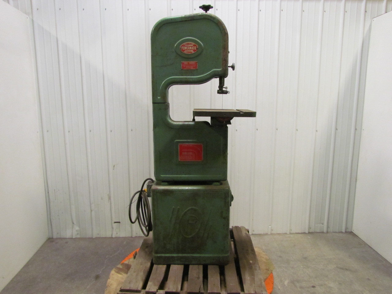 Powermatic 143 Single Phase Industrial Metal/Wood 14" Throat Band Saw 8
