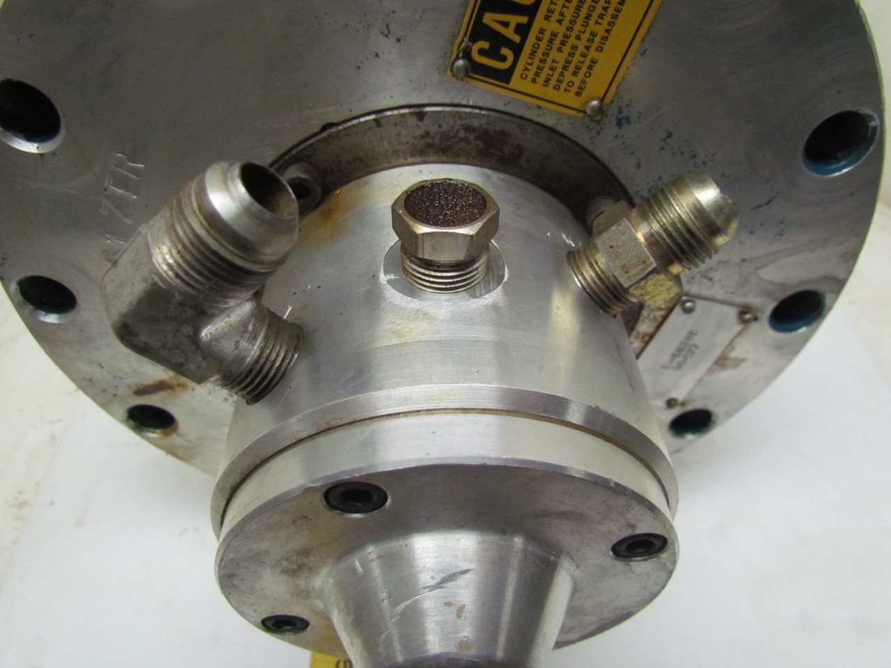 Logansport Lathe Chuck Actuator Pneumatic Rotating Cylinder 8" Bore 11