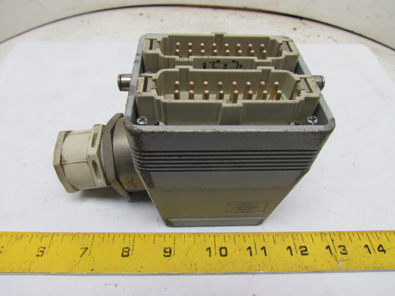 ILME 23511 32 Pin Male Connector Plug W/Hood eBay