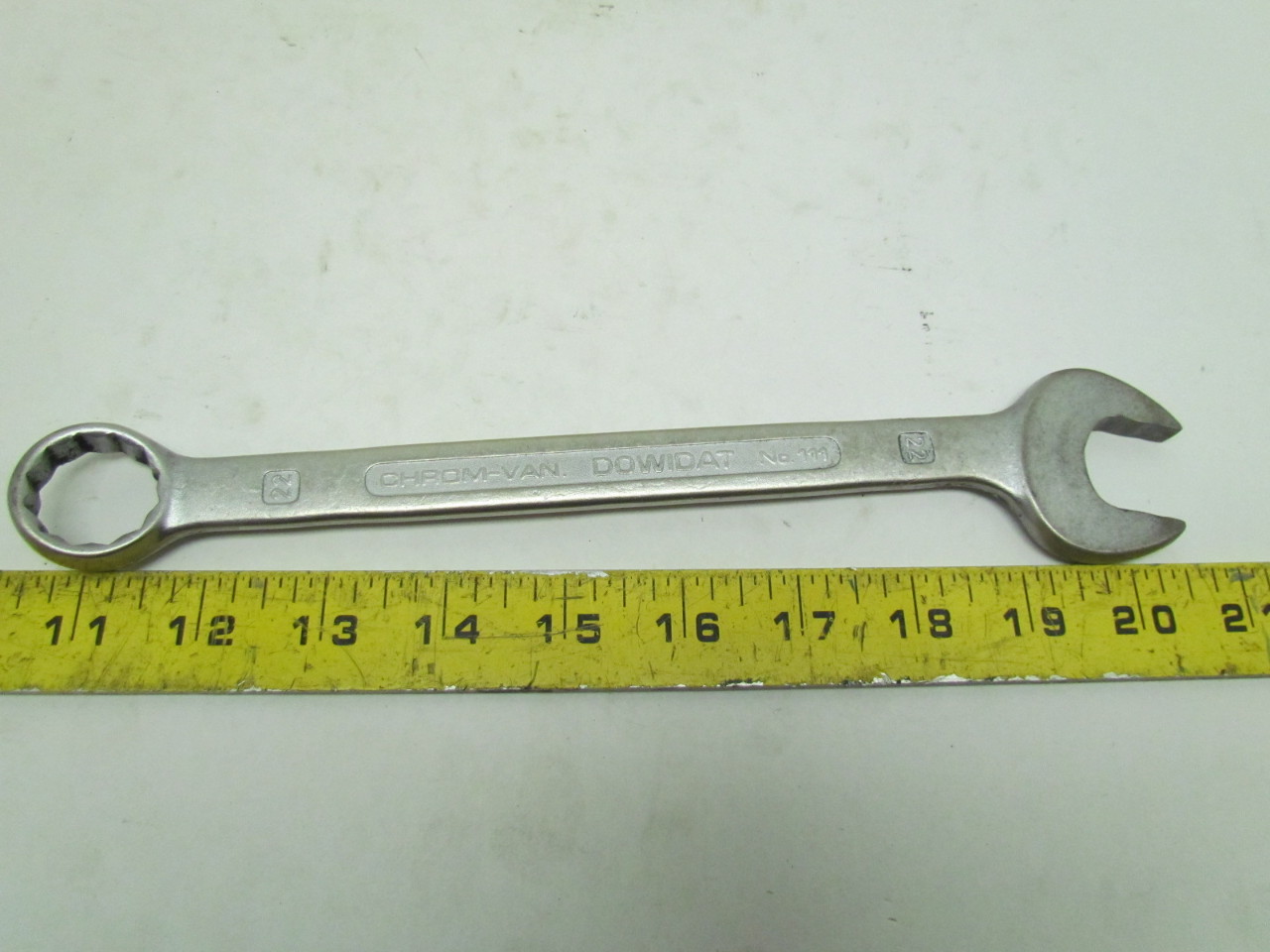 Dowidat No 111 Metric Combination Wrench 22mm 27mm ChromVan Germany