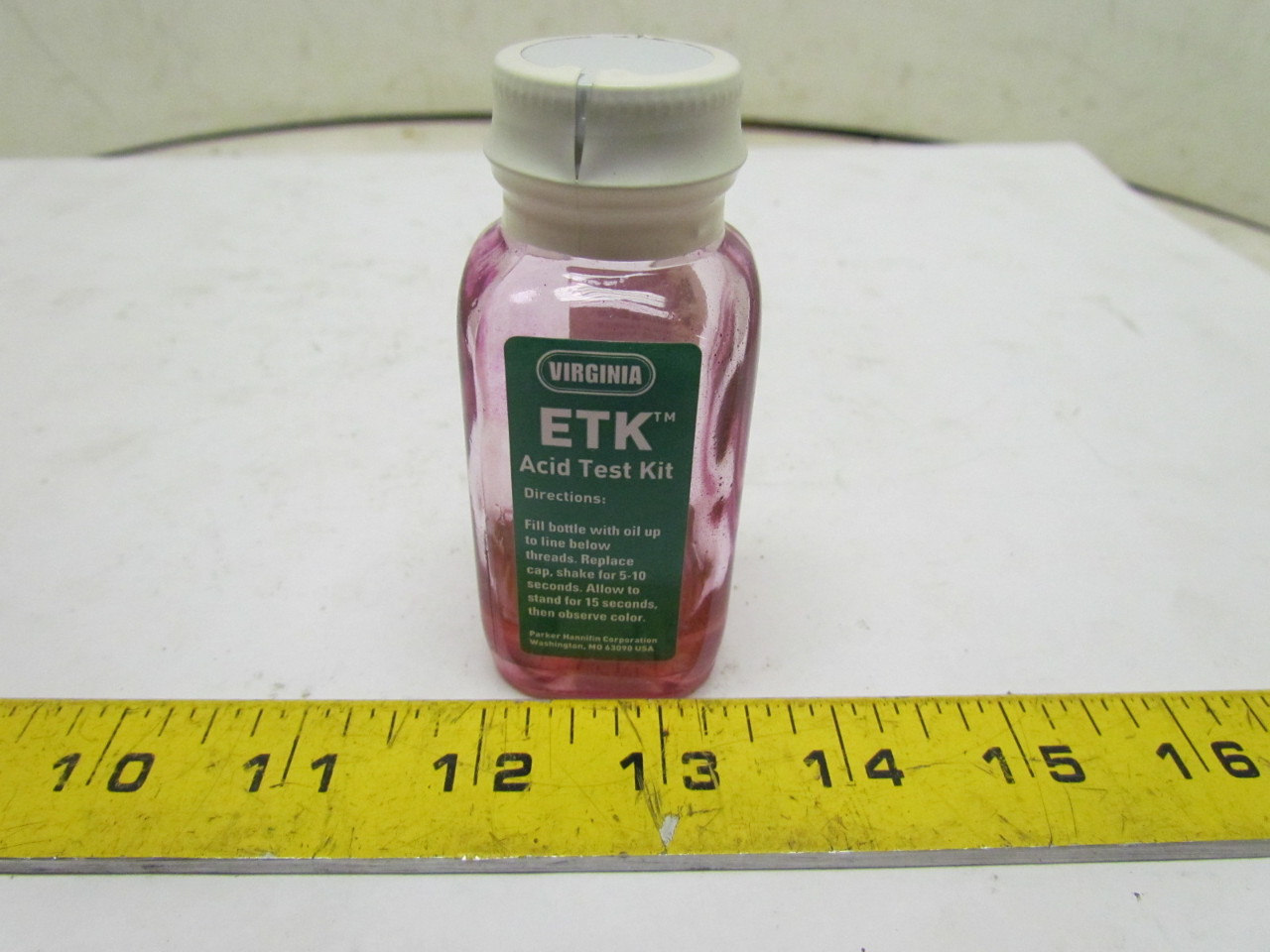 Parker ETK 475360 Acid Test Kit Polyolester Refrigeration Lubricants 1