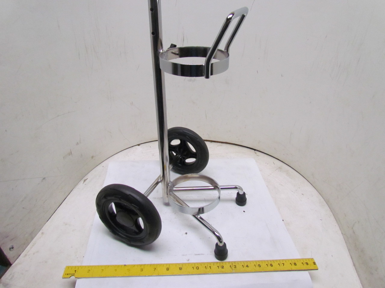 5WXG8 SB1C6 Medical Cylinder Trolley 2Wheel Steel Oxygen Tank Hand