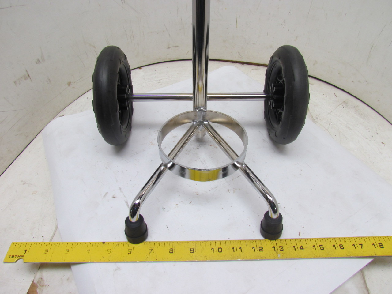 5WXG8 SB1C6 Medical Cylinder Trolley 2Wheel Steel Oxygen Tank Hand