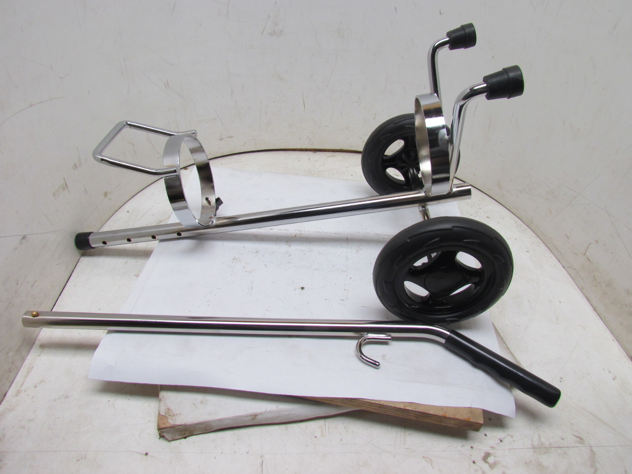 5WXG8 SB1C6 Medical Cylinder Trolley 2Wheel Steel Oxygen Tank Hand