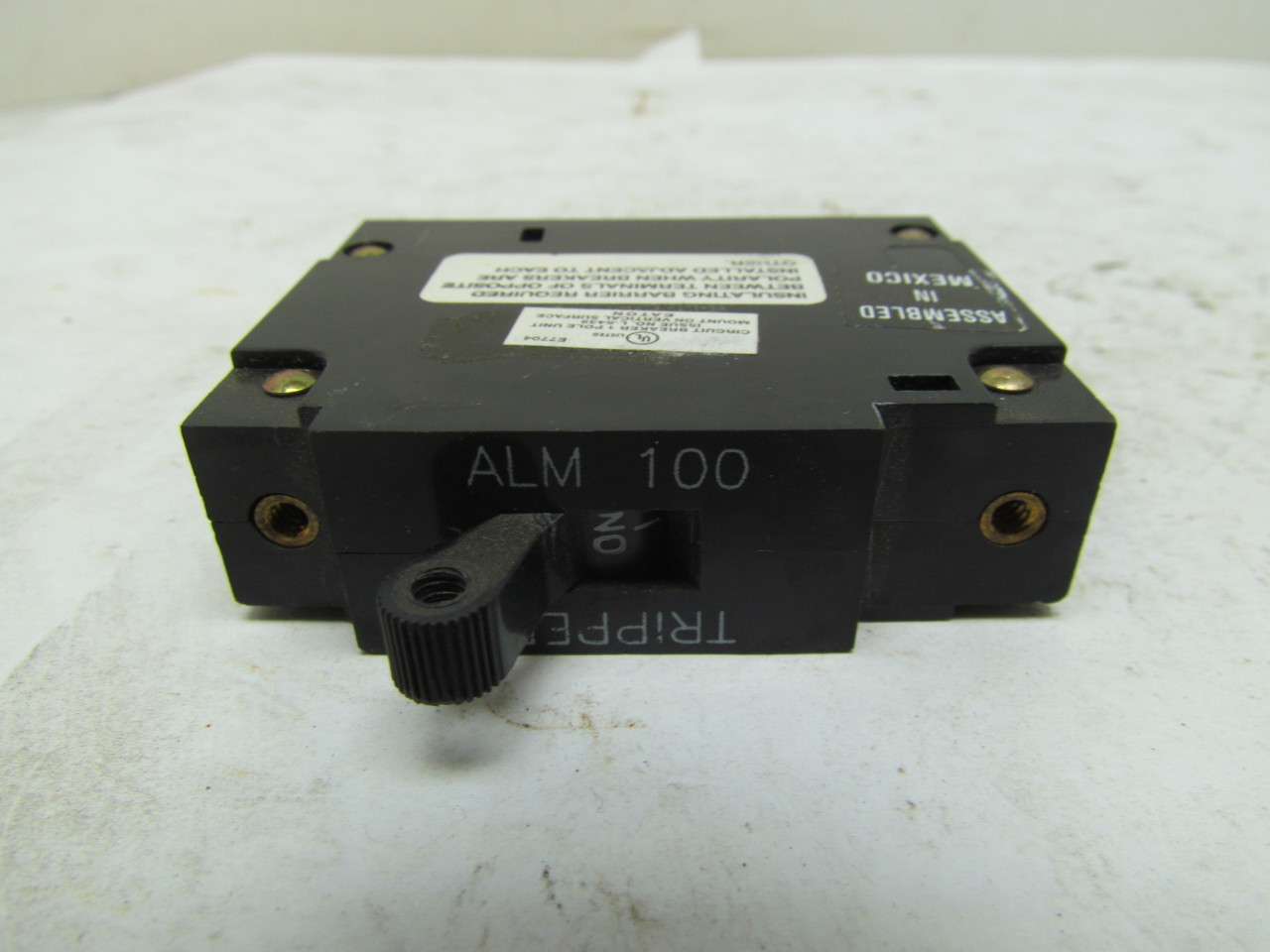 EATON HEINEMANN AM1RZ3279 100 AMP 80VDC Circuit Breaker Special Curve