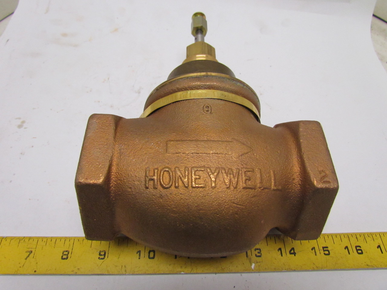 Honeywell V5011G1103 1 9412 2 Way 2npt Brass Steam Valve eBay