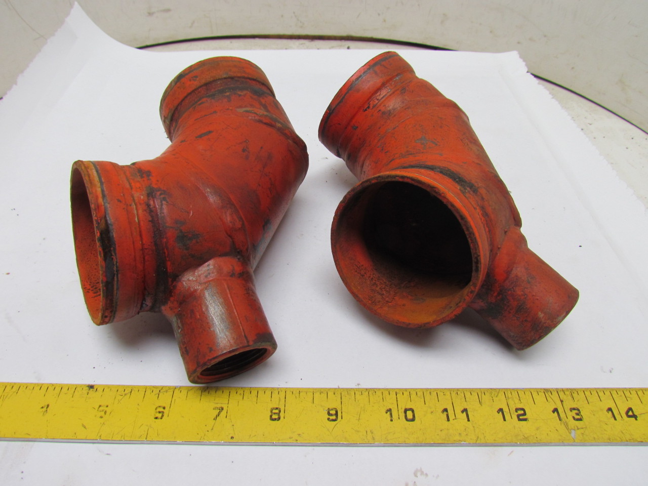 Fire Sprinkler Groved 90deg Elbow 21/2 W/1"npt Nipple Pipe Fitting eBay