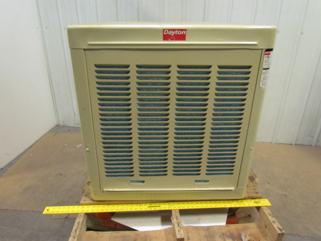 Dayton 4RNP1 Ducted Evaporative Cooler 1/2Hp 4800CFM 8.5A 120V 2Speed