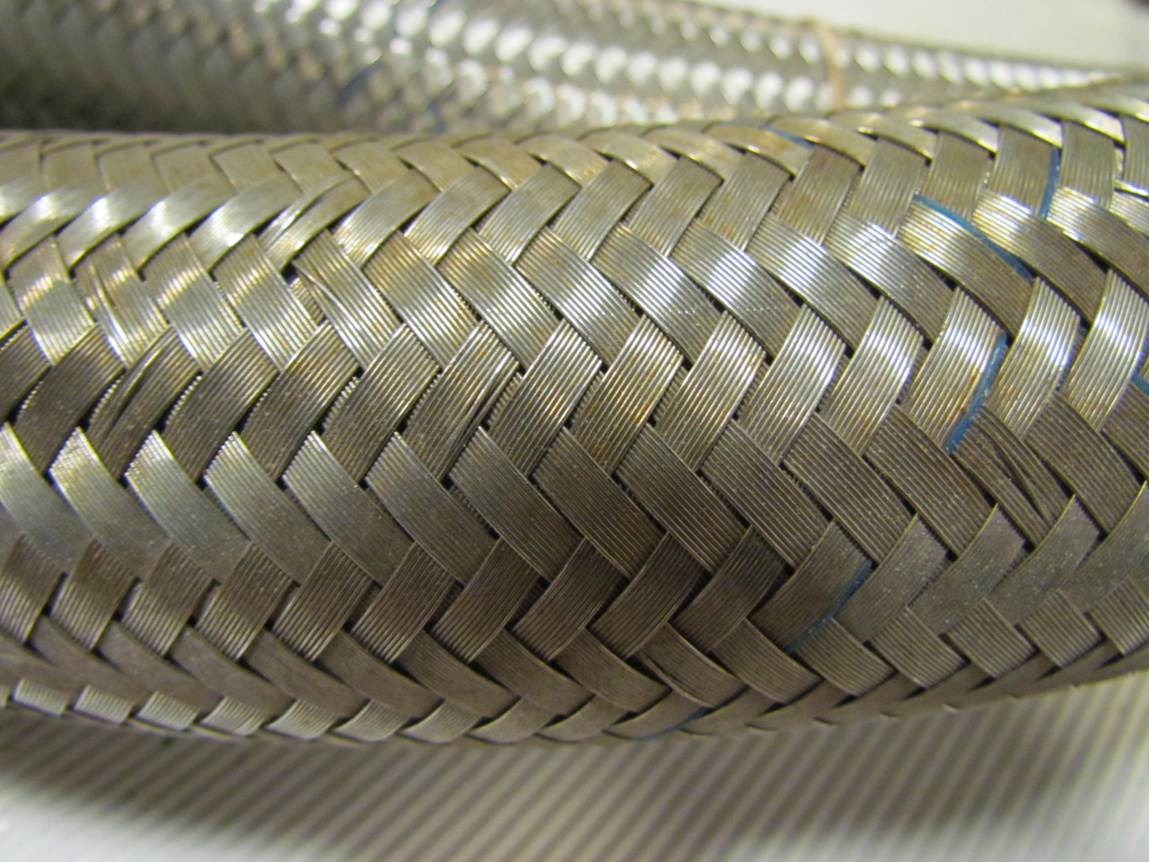 2" Sanitary Stainless Steel Braided Flexible Hose Fitting 2" TriClamp