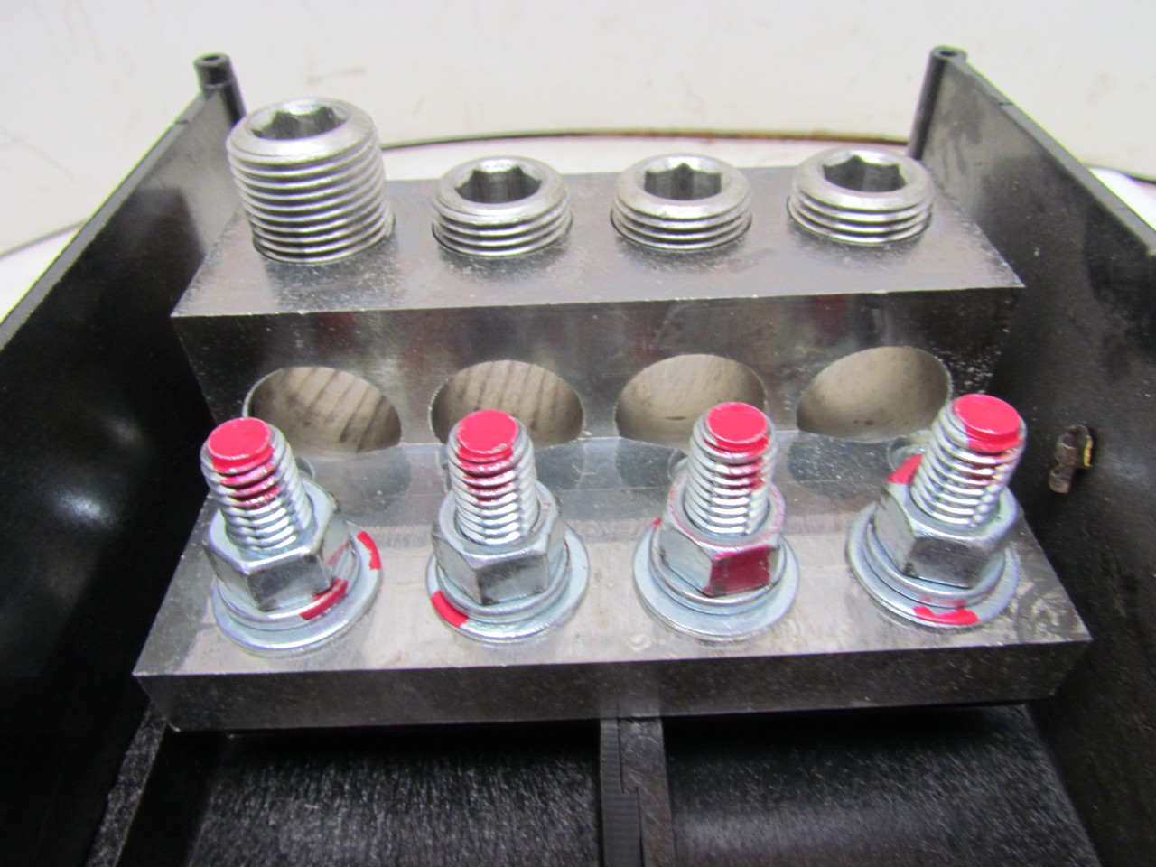 900091 Power Distribution Terminal Block 4Wire 600V CU9AL 500MCM 4x3