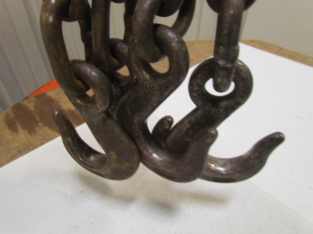 Campbell 1/2"x6' 4Leg Chain Sling Master Link Sling Hooks Grade 80 WLL