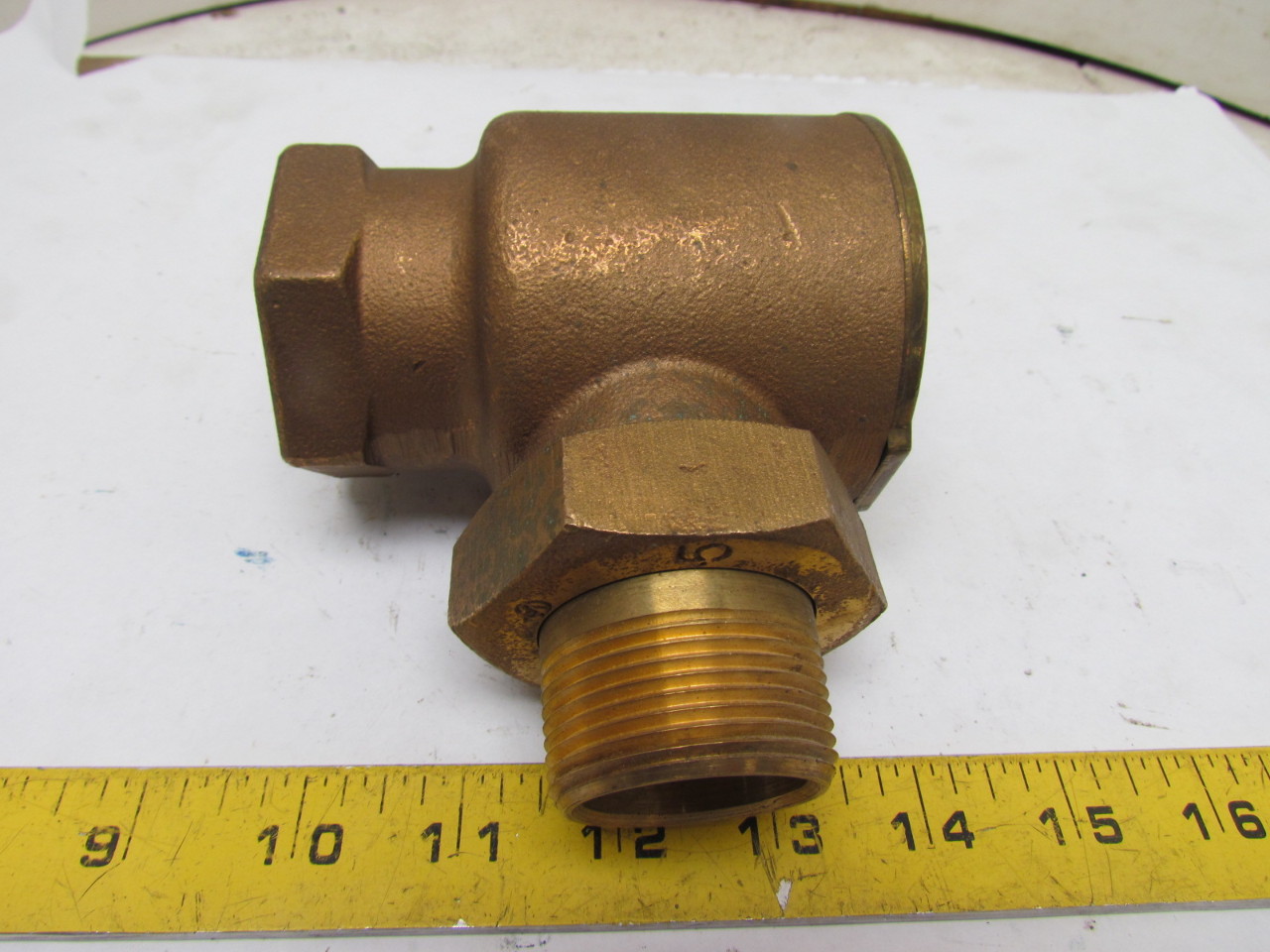11/4npt Brass 90 Check Valve W/Filter Screen eBay