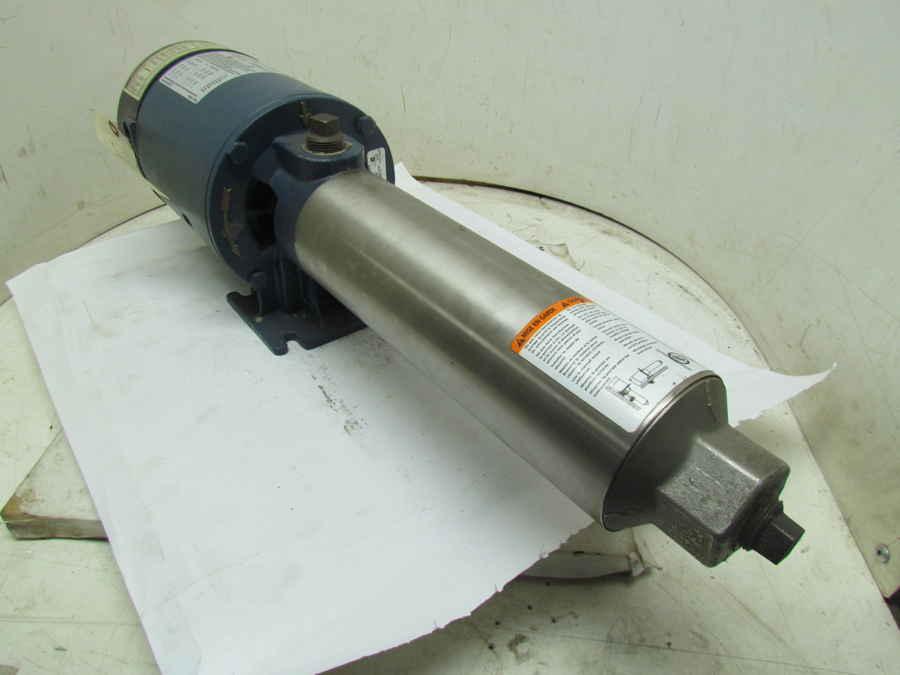 FLINT & WALLING PB0712S073 Pump 3/4HP 3PH 208230/460 3/4npt Ports