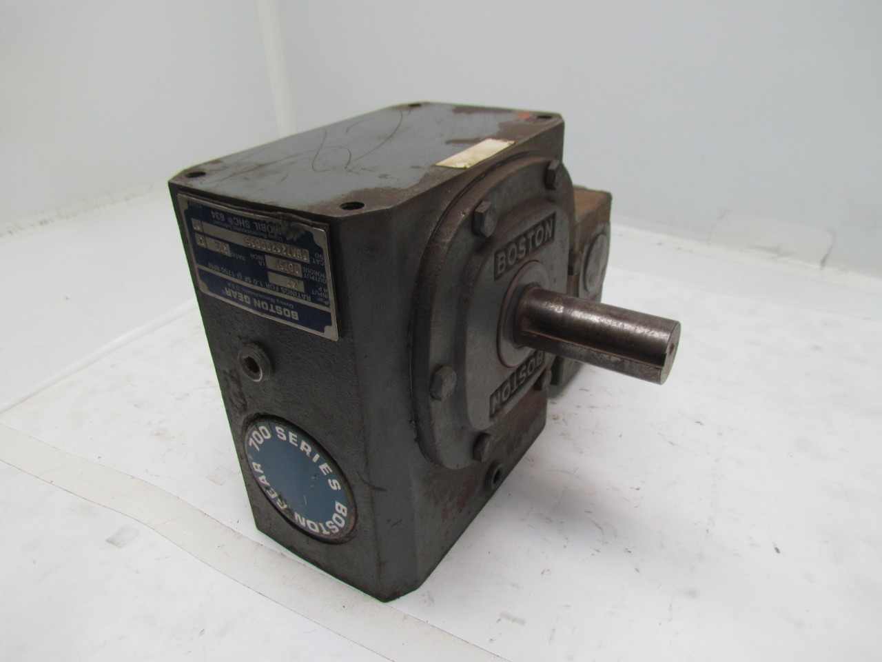 Boston Gear FWA726200B56 Worm Gear Speed Reducer Gear Box 2001 Double