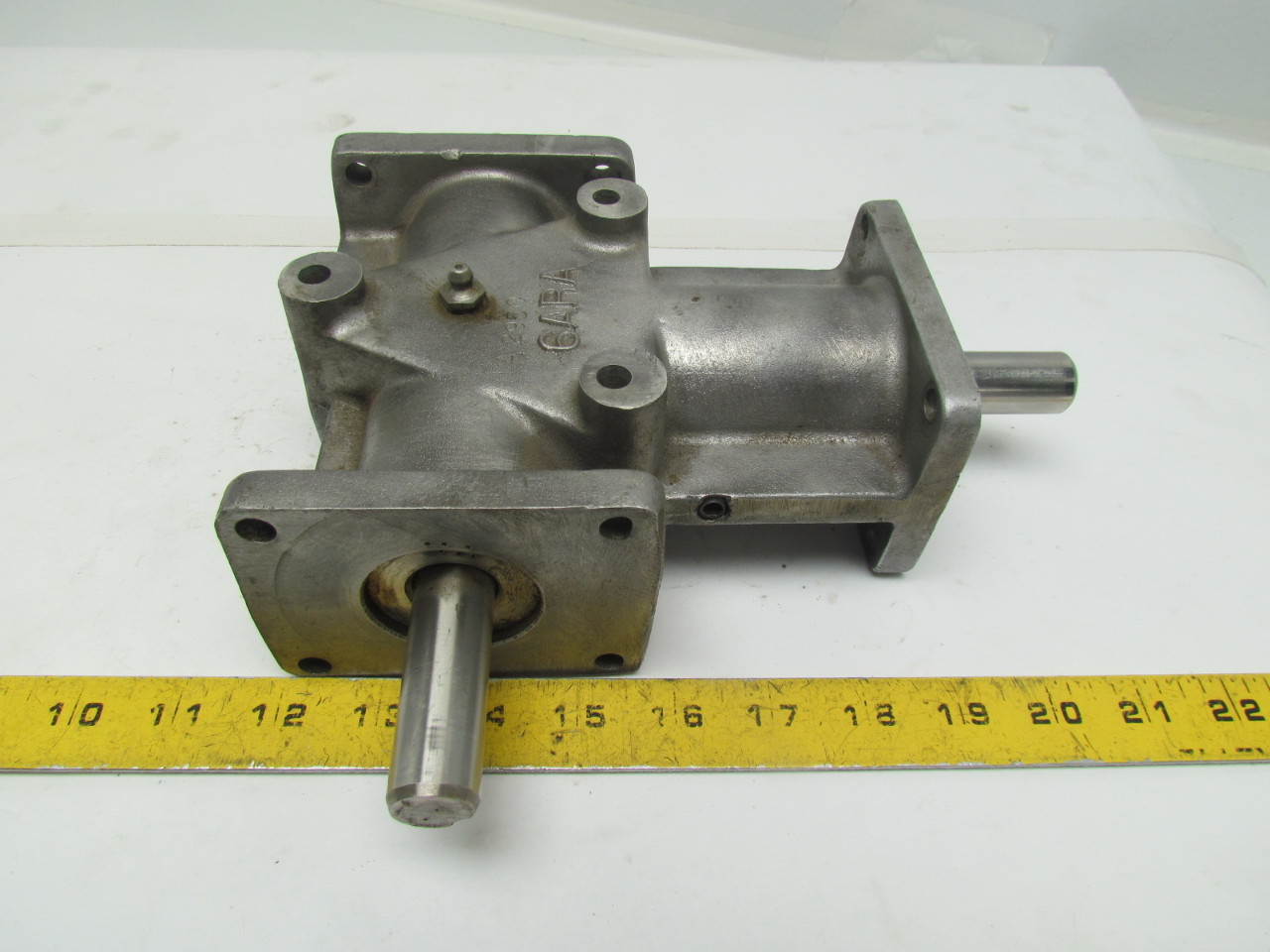 Anglgear Right Angle Bevel Drive Gear Box 11 Ratio 3Way