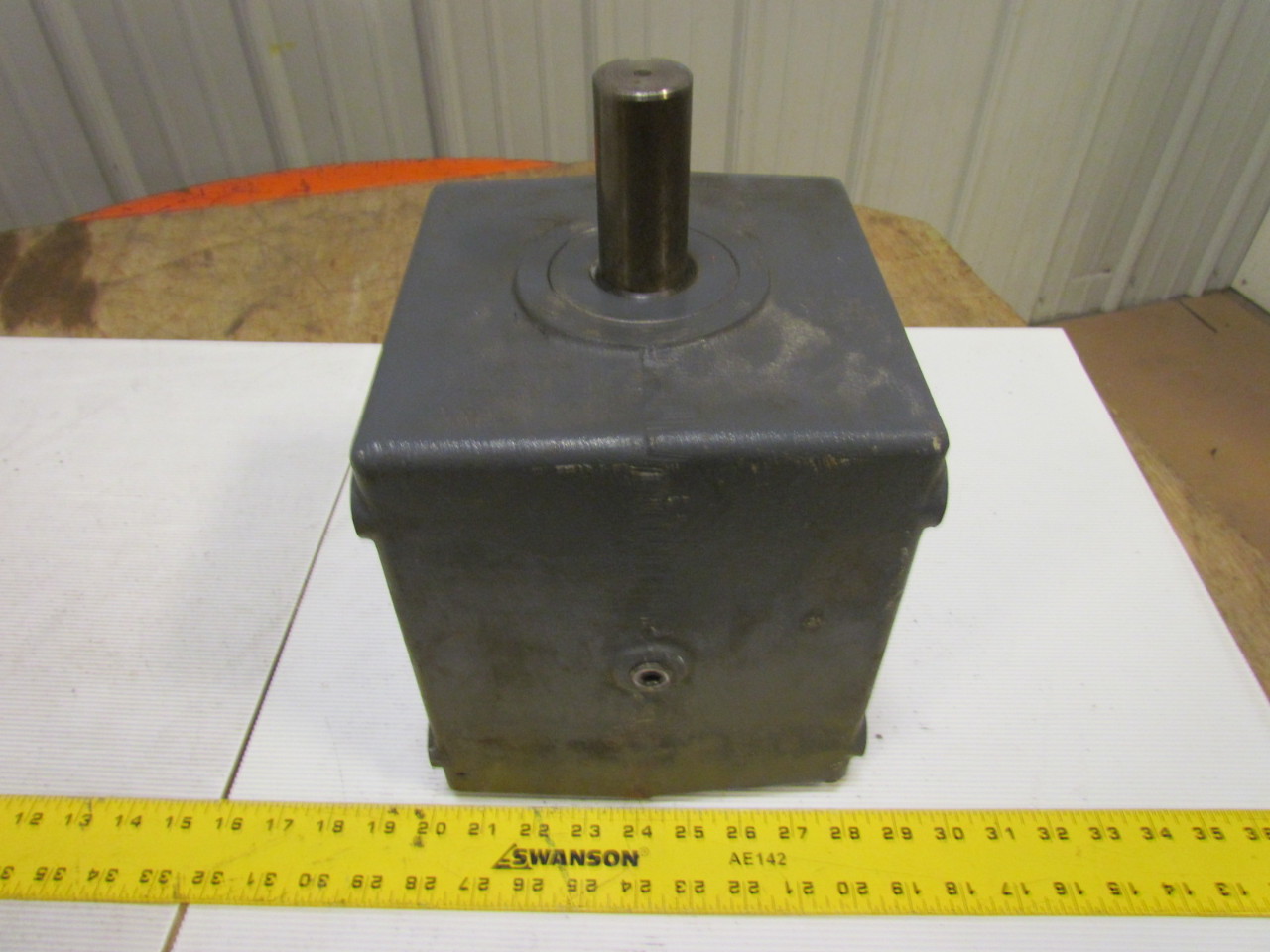 Right Angle Bevel Gear 21 Ratio Gearbox Speed Reducer eBay