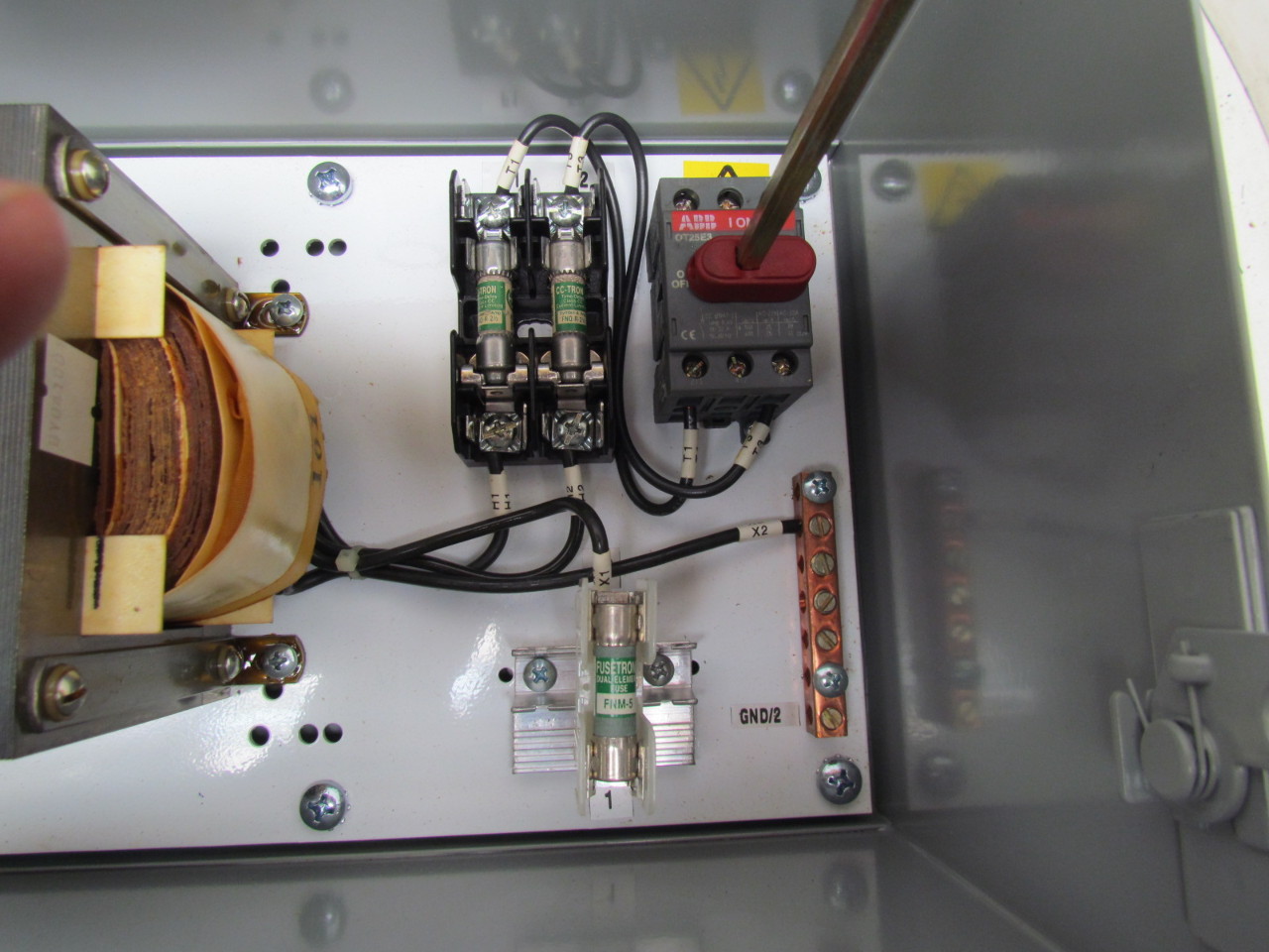 LTFS07 DKN200A Transformer Disconnect Switch Enclosure 500VA 480120V