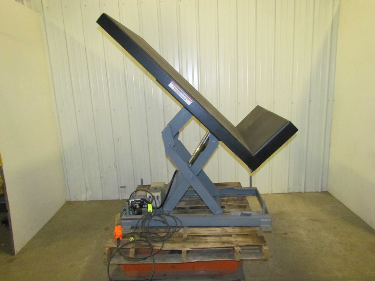 American Scissor 45 deg Lift & Tilt Table 1HP 115V 40x50" Platform 6000