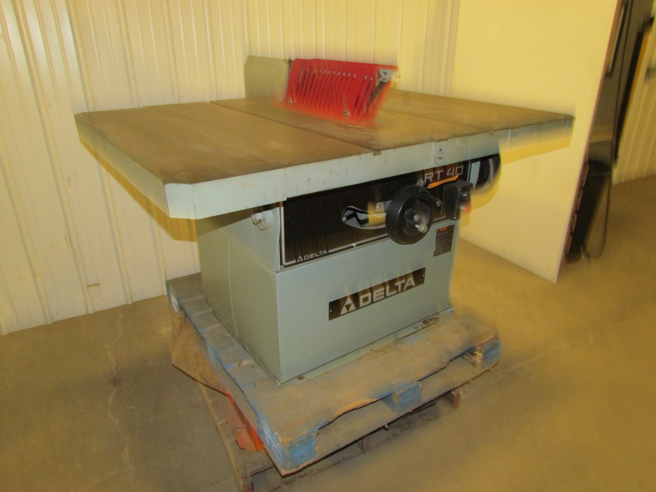 Delta RT40 RT 40 36789 14" Tilting Arbor Large Capacity Table Saw 7 1/2 HP 3PH eBay