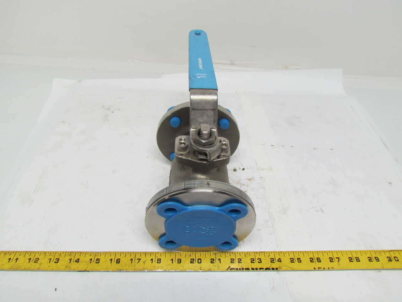 Jamesbury 11/2"6150313600XT 11/2"Flanged Stainless Steel Ball Valve