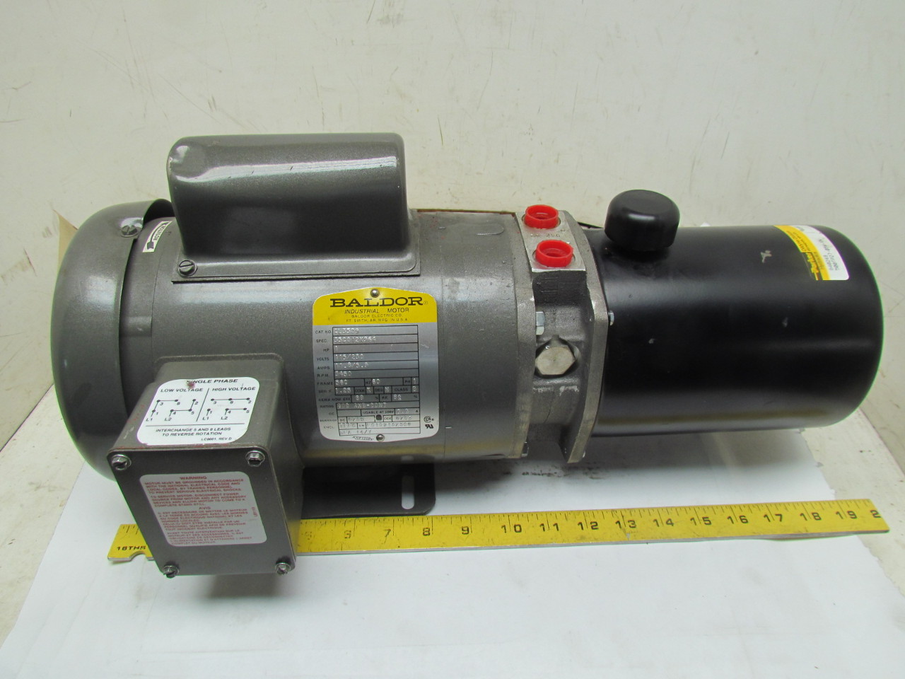 PARKER OILDYNE 640249 500TP2705WVN Hydraulic Power Unit 115/230V 1 PH