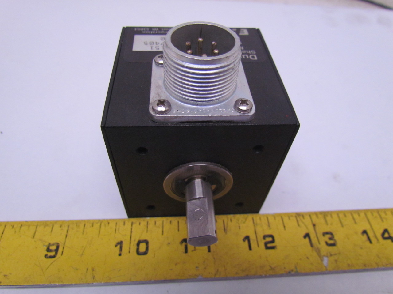 Eaton Durant 38151 Dual Shaft Encoder 600 PPR 6Pin Connector eBay