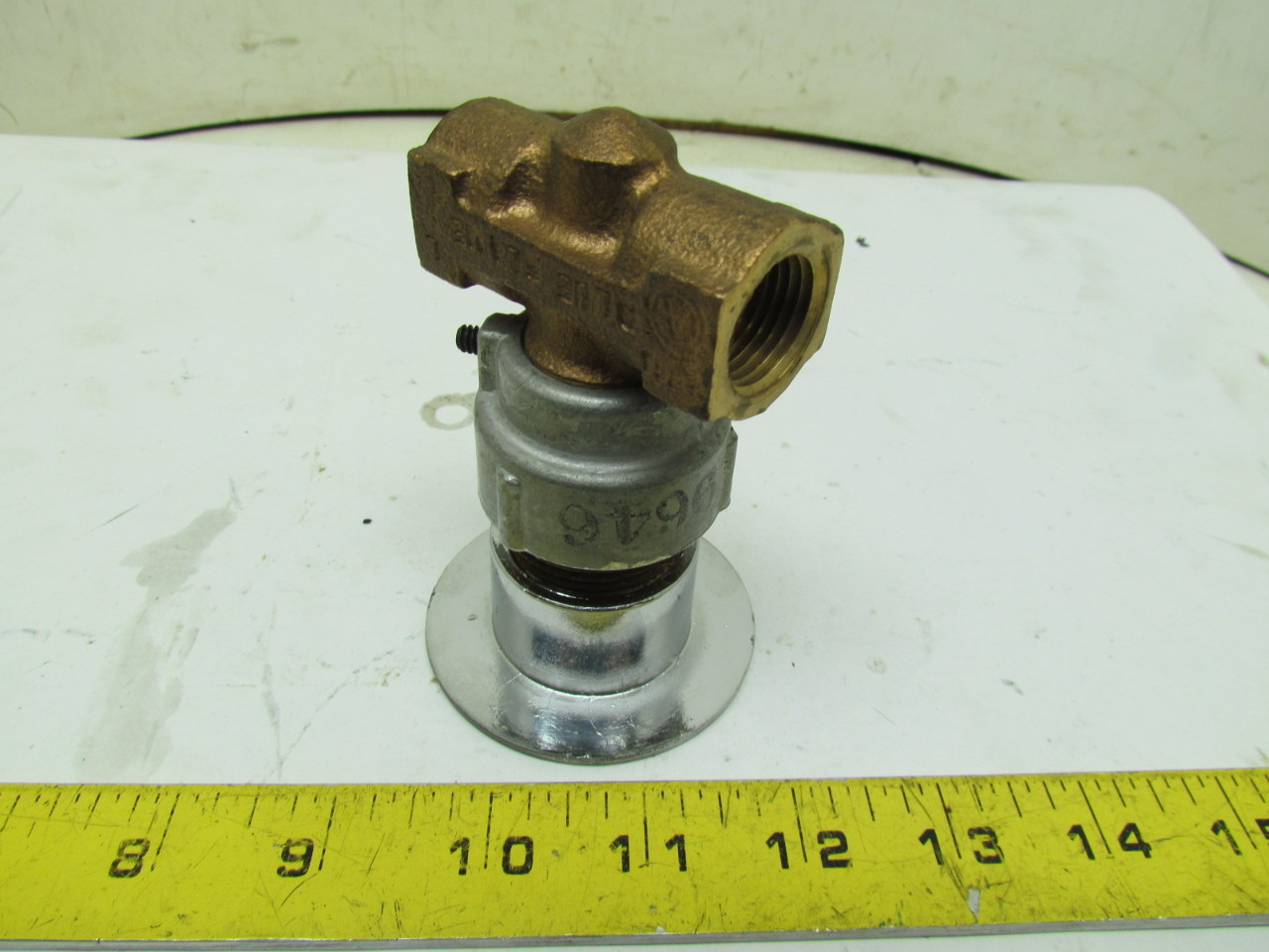 Llama Azul Modelo 1/2"npt encendedor de registro de 5" "Recta Válvula