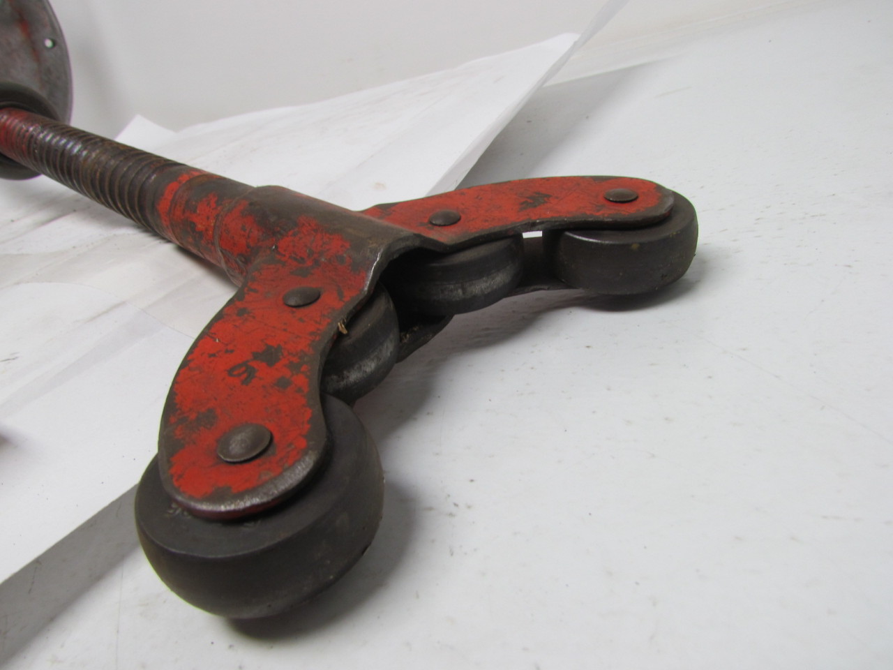Ridgid NO. 46 Adjustable Roller Head Pipe Stand 32"42" eBay